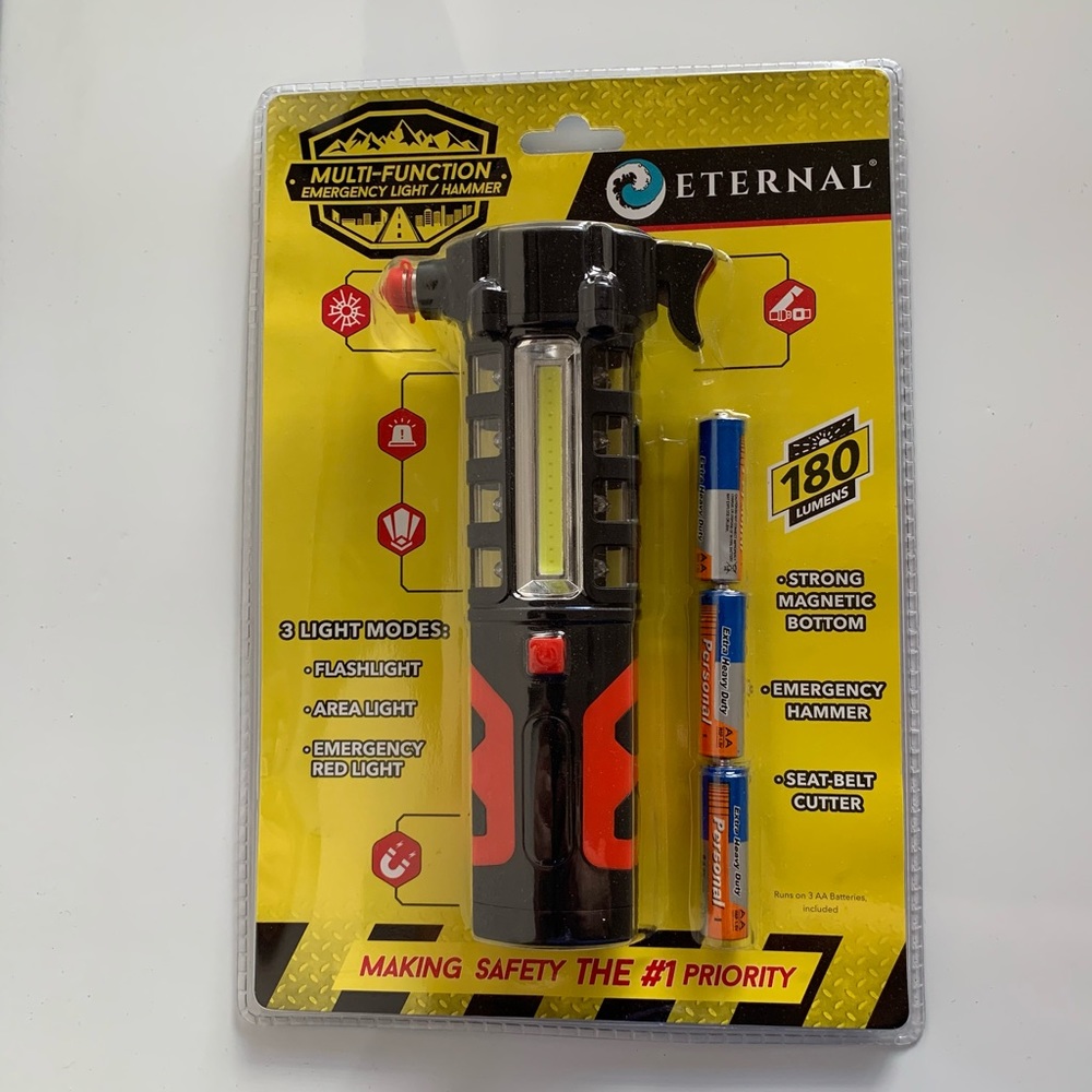 Multi-Function Emergency Light / Hammer